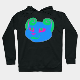 Polysexual pride cat Hoodie